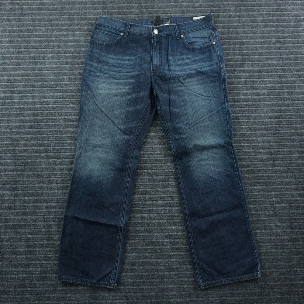 INC International Concepts Amsterdam Jeans Mens 38 Blue Straight Dark Wash